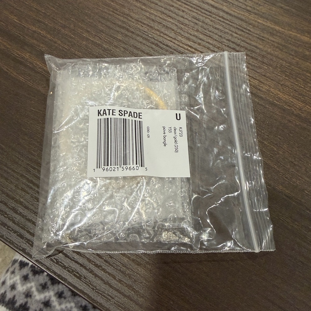 Kate Spade Gold Bangle with Sparkling Accents - Picture 6 of 6